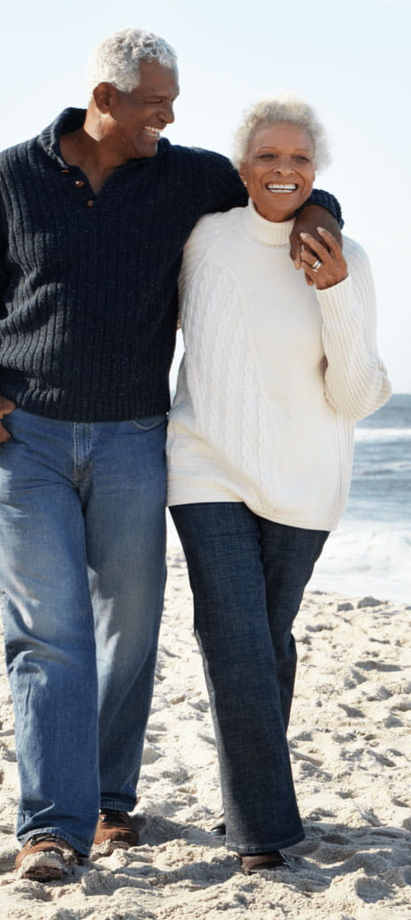 Cancer patient and caregiver