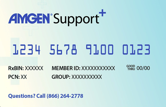 Amgen FIRST STEP copay card