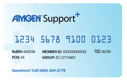 Amgen® SupportPlus Co-Pay card